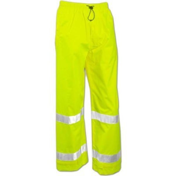 Tingley® P23122-Vision„¢ Snap Fly Front Pants, Fluorescent Yellow/Green, 3XL, Tingley Rubber, Mfr#: P23122.3X